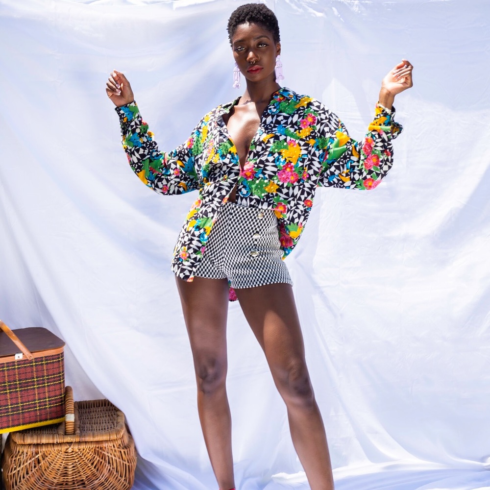Vin'tij 80's Chasaney Blouse